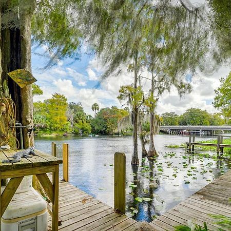 Waterfront Dunnellon Retreat With River Access! Villa Esterno foto