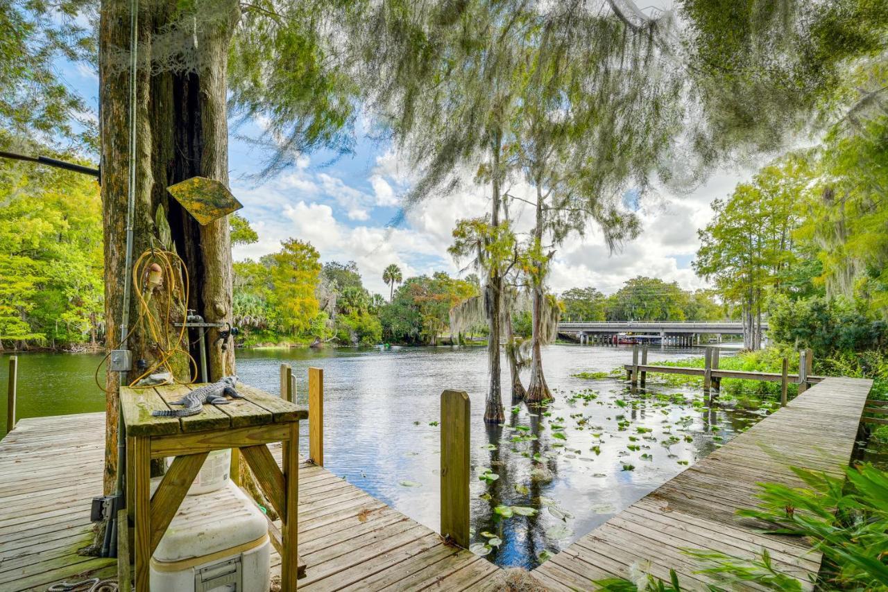 Waterfront Dunnellon Retreat With River Access! Villa Esterno foto