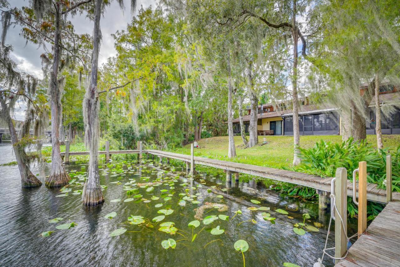 Waterfront Dunnellon Retreat With River Access! Villa Esterno foto