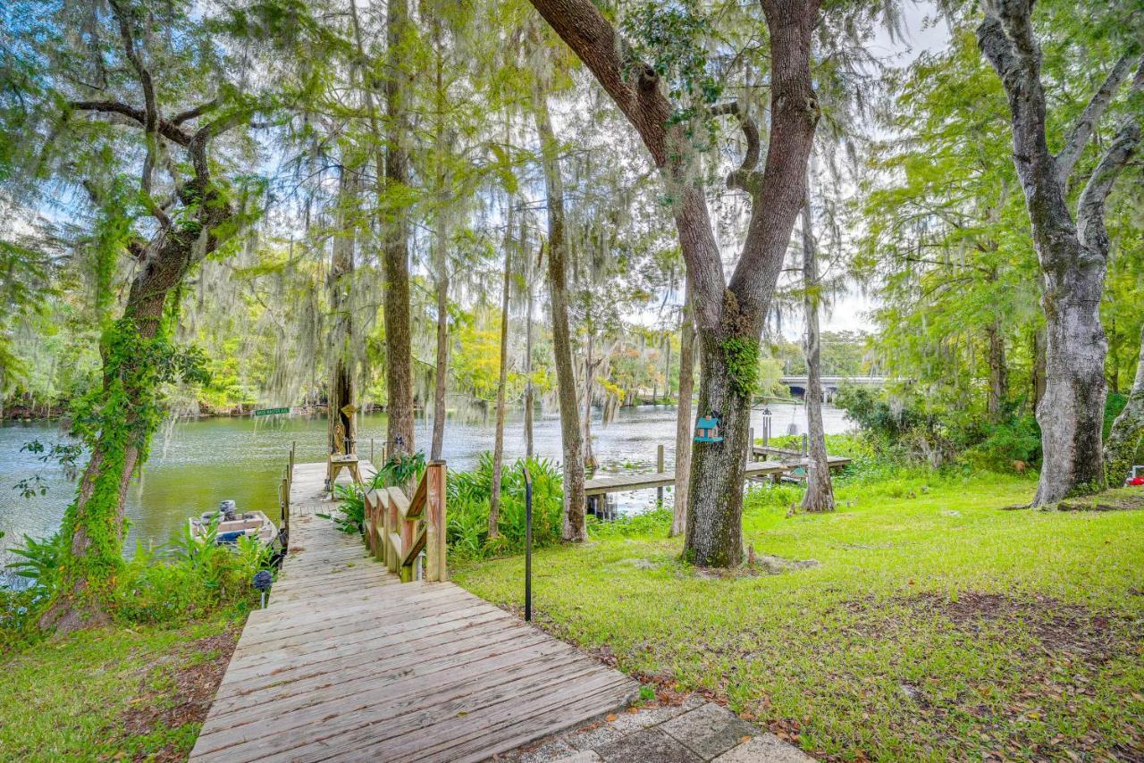 Waterfront Dunnellon Retreat With River Access! Villa Esterno foto